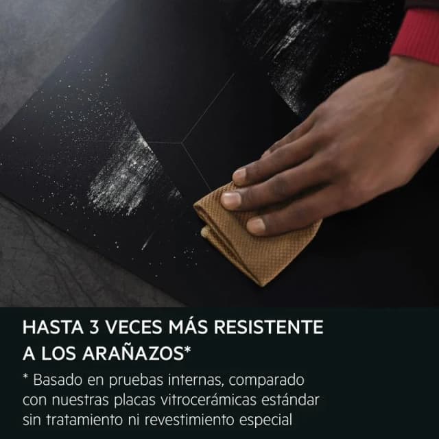 Detalle 2 de AEG TN63IV00CT SaphirMatt – Placa de inducción de 60 cm con 3 zonas PowerBoost y Hob2Hood