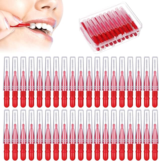 Thumbnail 6 de Milisten Interdental Brushes 50Pcs Blue