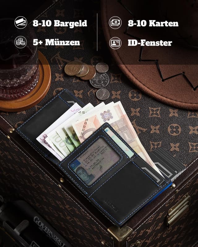 Detalle 2 de DODENSHA MagSnap Airtag Wallet, 10×6×2 cm