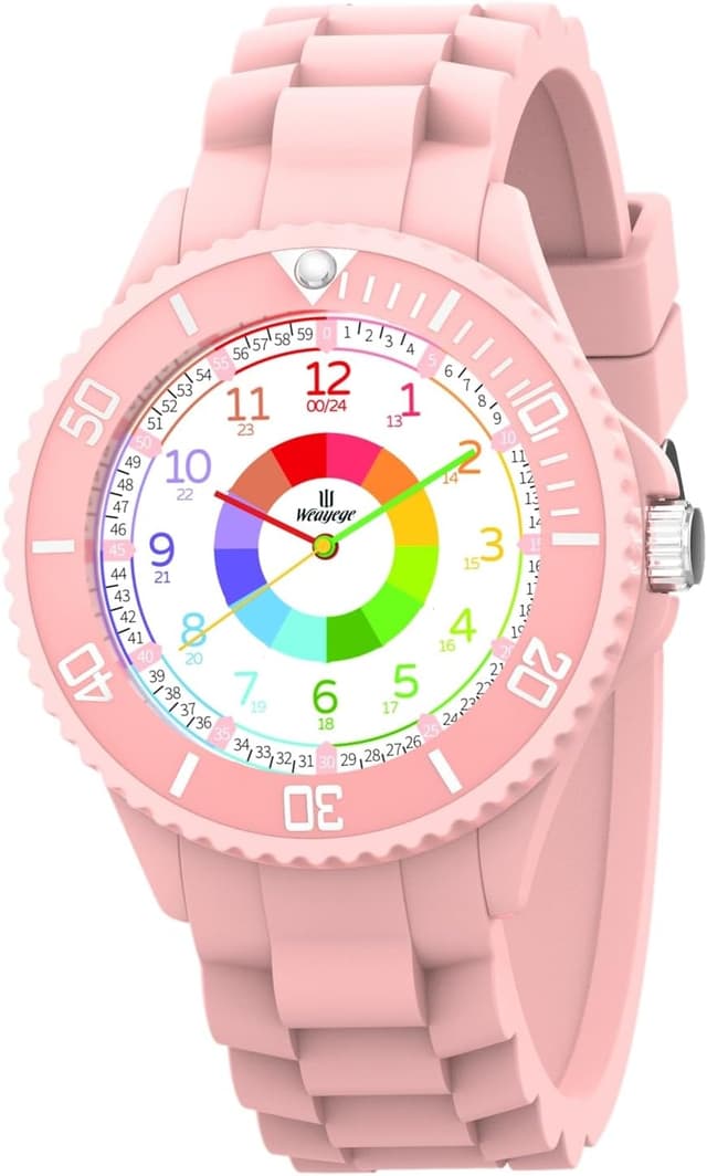 Detalle 1 de Kinderuhr Weayege 3ATM für Uhrzeit