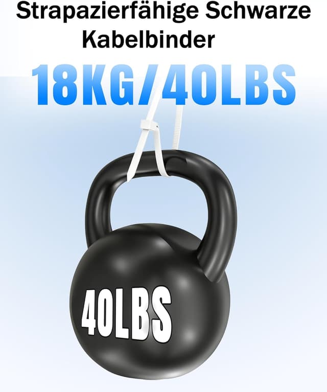 Thumbnail 1 de Tesmax Kabelbinder 300mm x 4,8mm 250 Stück