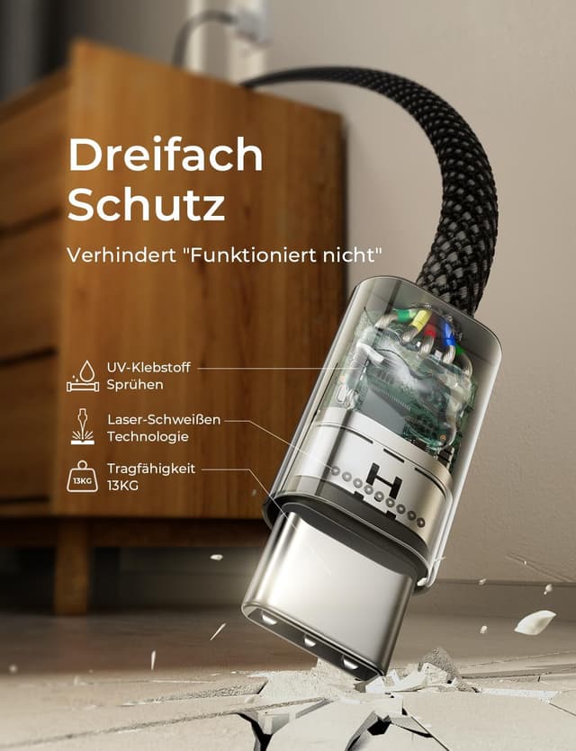 Thumbnail 4 de LISEN 60W USB‑C Kabel Set 4er Pack ⛓