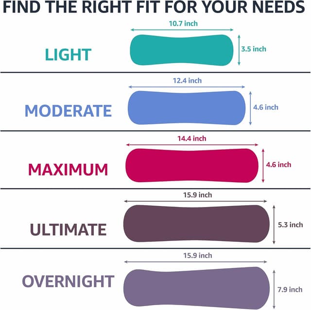 Thumbnail 3 de Amazon Basics Ultra Thin Pads 30 Pack