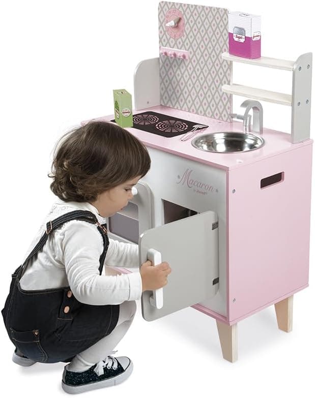 Thumbnail 5 de Janod Küchenset Rosa Weiß 53x30x78 cm