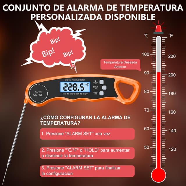Thumbnail 5 de CIRYCASE Termometro Cocina 102 cm sonda