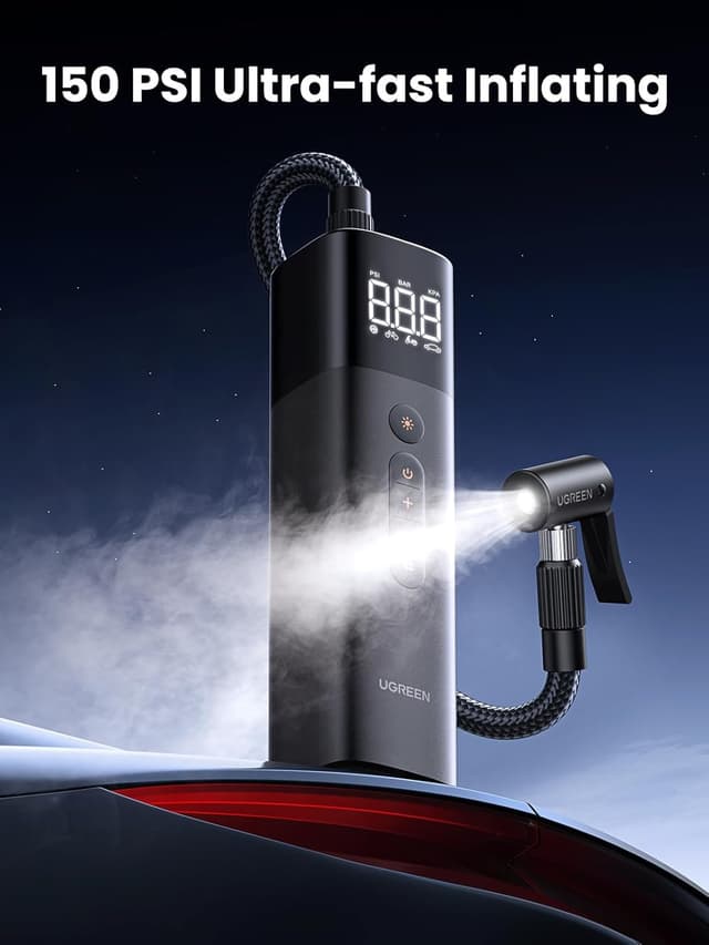 Thumbnail 1 de UGREEN Tyre Inflator 150 PSI 12V