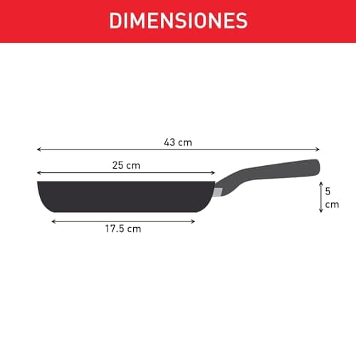 Detalle 2 de Tefal Duetto - Sartén 24 cm 🍳 | Antiadherente y apta inducción