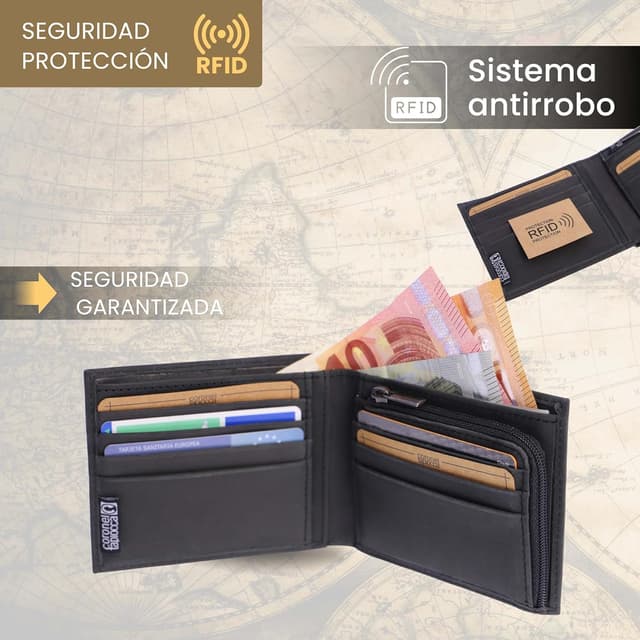 Thumbnail 4 de Coronel Tapioca Cartera Hombre RFID