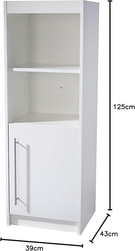 Detalle 2 de roba Maren Estantería blanca para habitación infantil