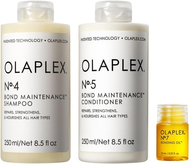 Detalle de Olaplex Wash and Shine 4, 5, 7 set