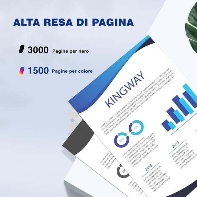 Thumbnail 2 de KINGWAY LC422XL Cartucce compatibili 4 pezzi đź–¨