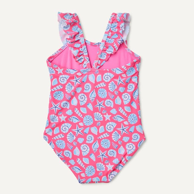Detalle de Amazon Essentials fille – maillot de bain une pièce à volants