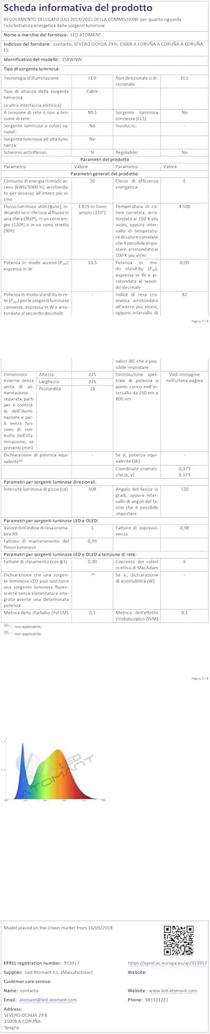 Thumbnail 14 de LED ATOMANT Pack 4x Downlight LED Extraplano Redondo