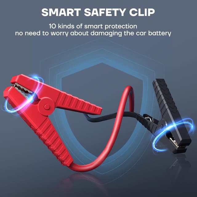 Thumbnail 5 de 5000A Jump Starter Power Pack with Air Compressor