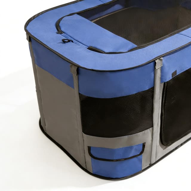 Thumbnail 3 de Floving Portable Doghouse 70x55x45cm Navy