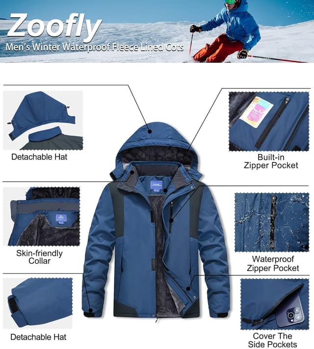 Thumbnail 4 de Zoofly Giacca Invernale Uomo 10.000 mm