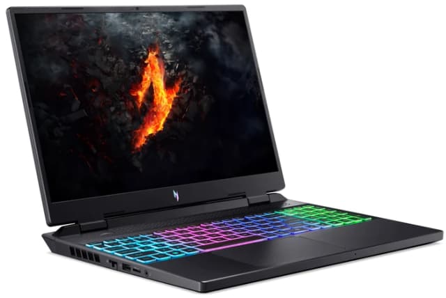 Detalle de Acer Nitro 16 AN16-42-R880 Gaming-Laptop (16") mit AMD Ryzen 7, 16GB RAM, 512GB SSD und RTX 4060