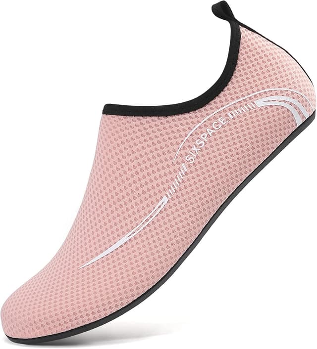 Detalle de Sixspace Barefoot Water Shoes (Men & Women) – Lightweight neoprene aqua trainers for swim, surf and beach