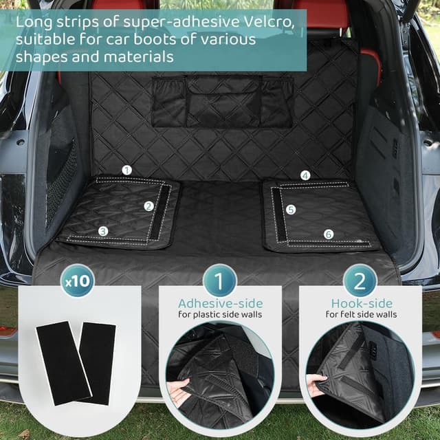 Detalle 1 de KYG XL Car Boot Protector for Dogs (Non-slip waterproof liner) 190 x 105 x 38cm