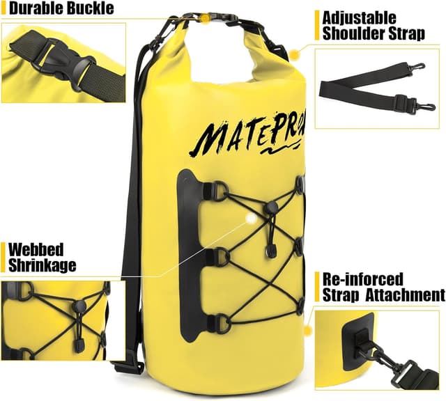 Detalle 2 de MATEPROX Waterproof Dry Bag 10L Roll Top