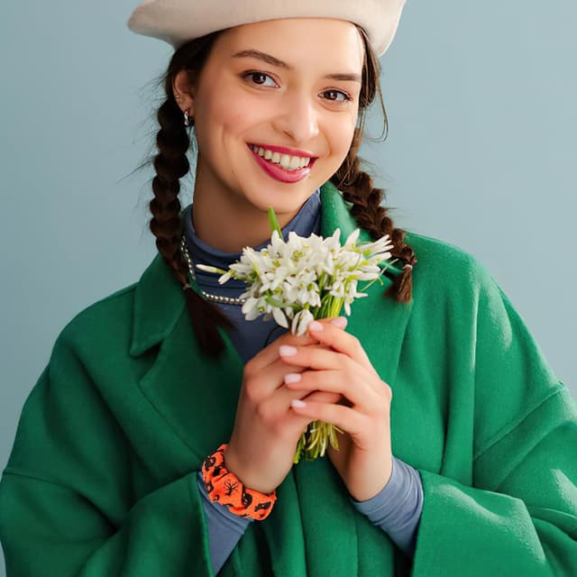 Detalle de DKGKOO scrunchie watch bands for women for Apple Watch 38/40/41/42/44/45mm and compatible models