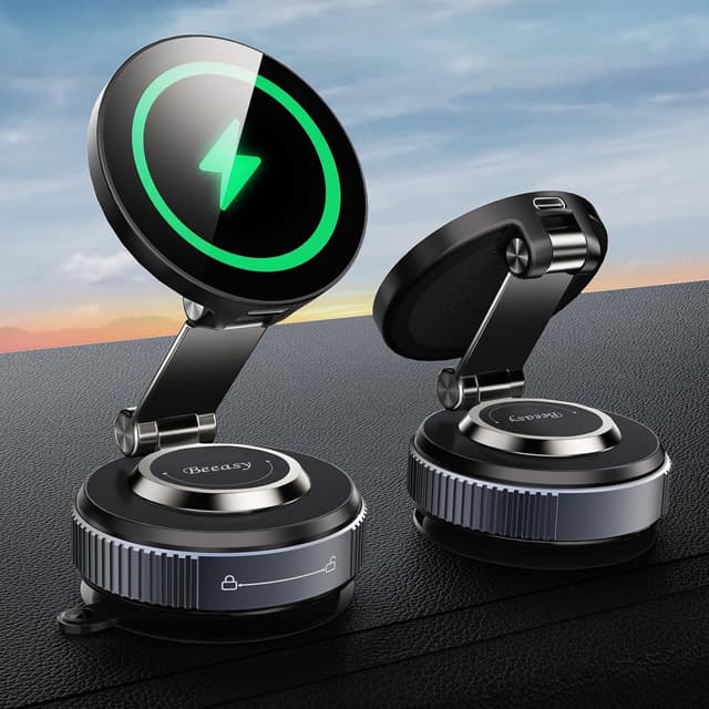 Detalle 2 de Beeasy MagSafe Autohalterung 15W für Auto