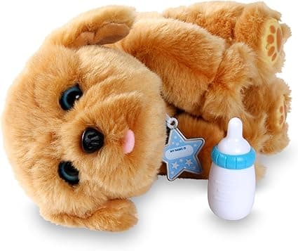 Detalle de Little Live Pets - Sleepy Puppy 🐶 Mascota Interactiva y Abrazable