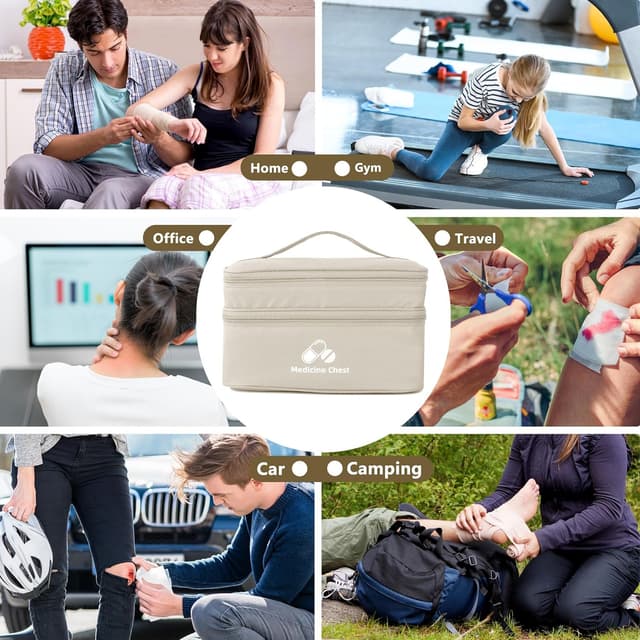 Thumbnail 4 de Romon Bolsa Primeros Auxilios Portátil 28×20×12,5 cm 🩹