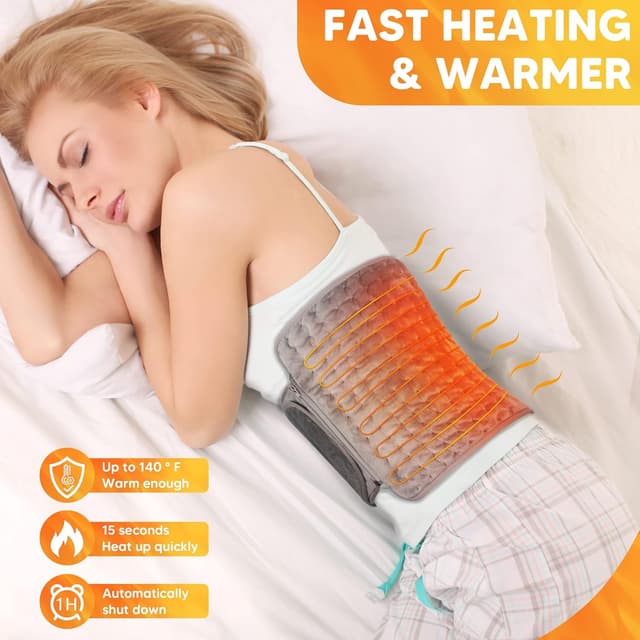 Thumbnail 5 de Aisutha Soft Heating Pad 12" x 48" for back relief ♨