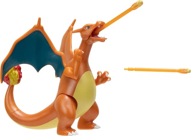 Detalle de Jazwares Pokémon PKW2777 Select : lot de 3 figurines d’évolution (Charmander, Charmeleon, Charizard)