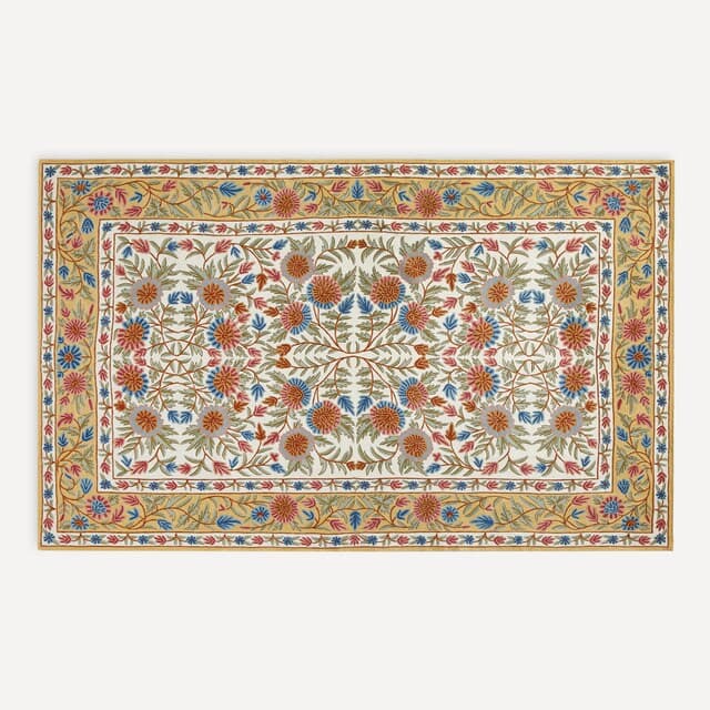 Detalle de El Corte Inglés Varo alfombra hecha a mano 1 unidad