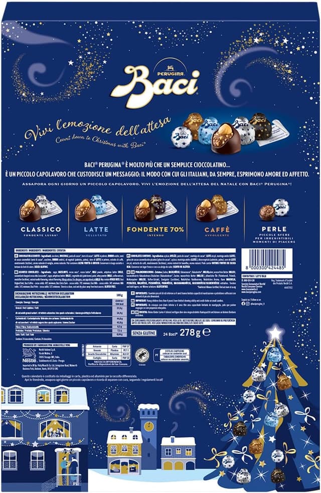 Detalle 2 de BACI Calendario Avvento 2025 278 g
