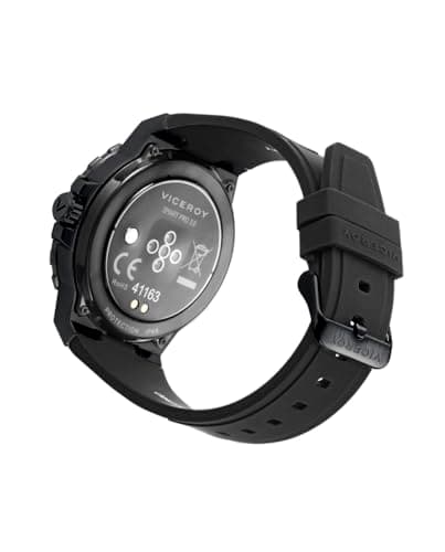 Detalle 1 de Viceroy Fashion Smartpro 41163-10: smartwatch de hombre con caja de acero IP y correa de silicona negra