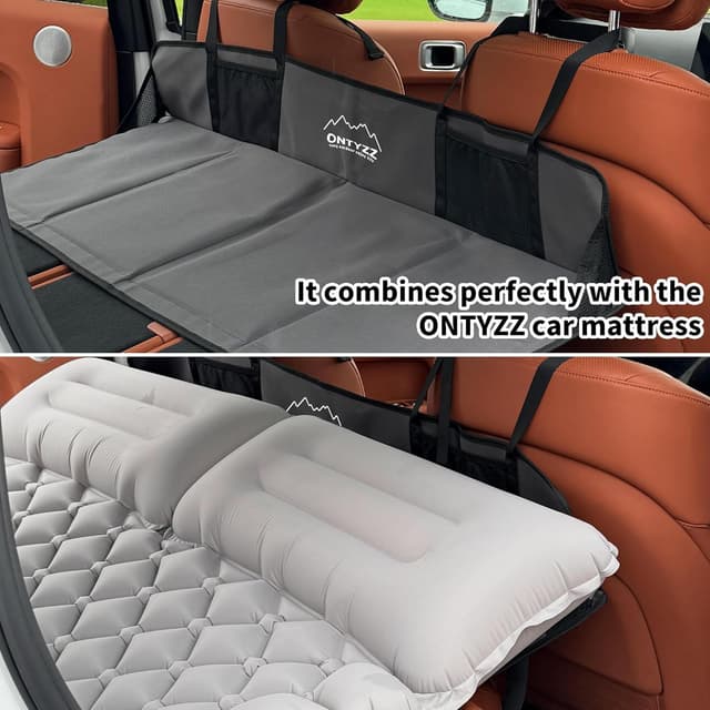 Detalle de ONTYZZ Nicht-aufblasbare Auto-Camping-Matratze für SUV & Rücksitze (klappbar, tragbar)
