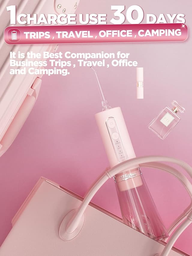 Detalle de WELLFINE Water Dental Flosser 4 Modes