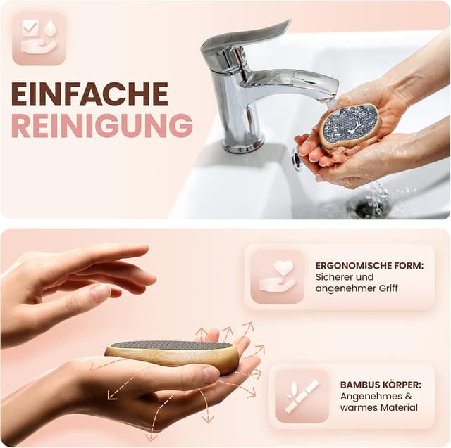 Thumbnail 4 de BAMBUA Hornhautentferner Nano Glas Fußpflege 🦶