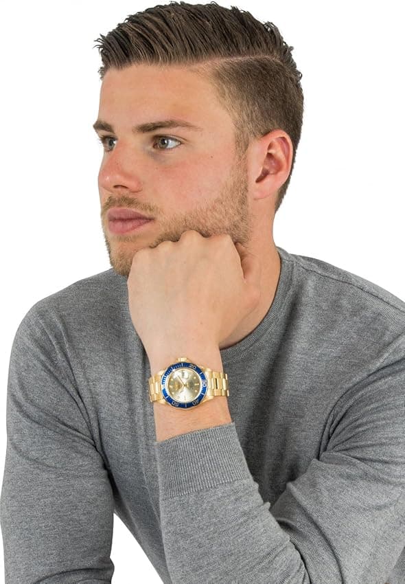 Detalle de Invicta Pro Diver 40 mm reloj de acero inoxidable