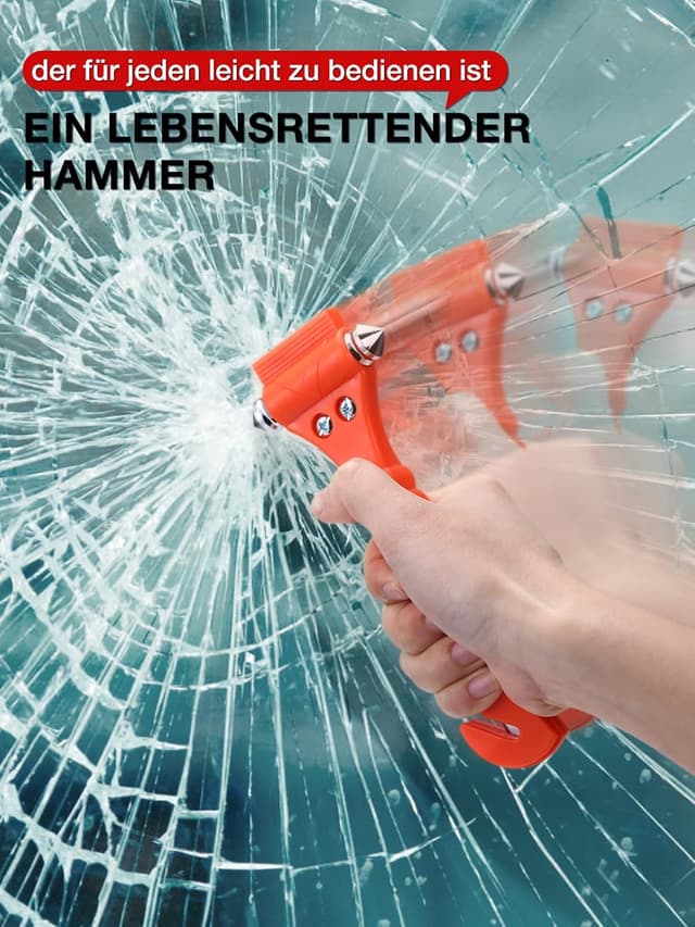 Thumbnail 4 de LIHAO Notfallhammer 4 Stück fürs Auto 🚗