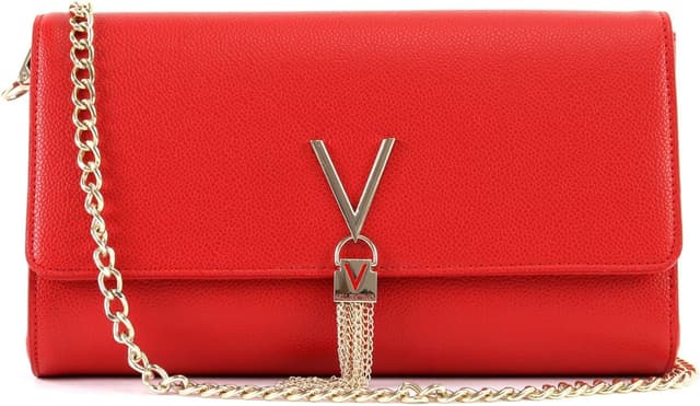 Detalle 2 de Valentino Divina Clutch rojo 1 unidad 👛