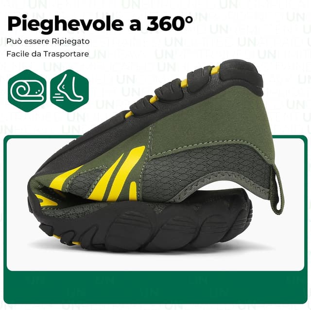 Thumbnail 6 de SAGUARO Scarpe Barefoot Uomo da Scoglio: leggere, traspiranti e asciugatura rapida (39-48)