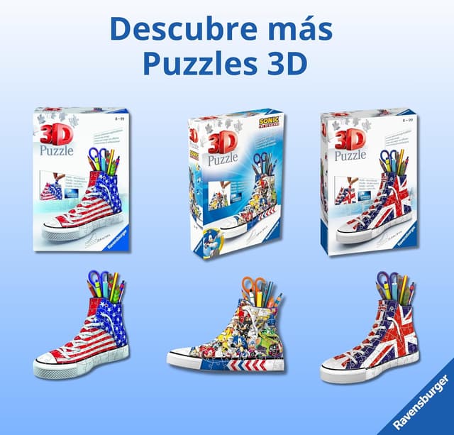 Thumbnail 8 de Ravensburger Puzzle 3D Super Mario Sneakers para Niños 🖍