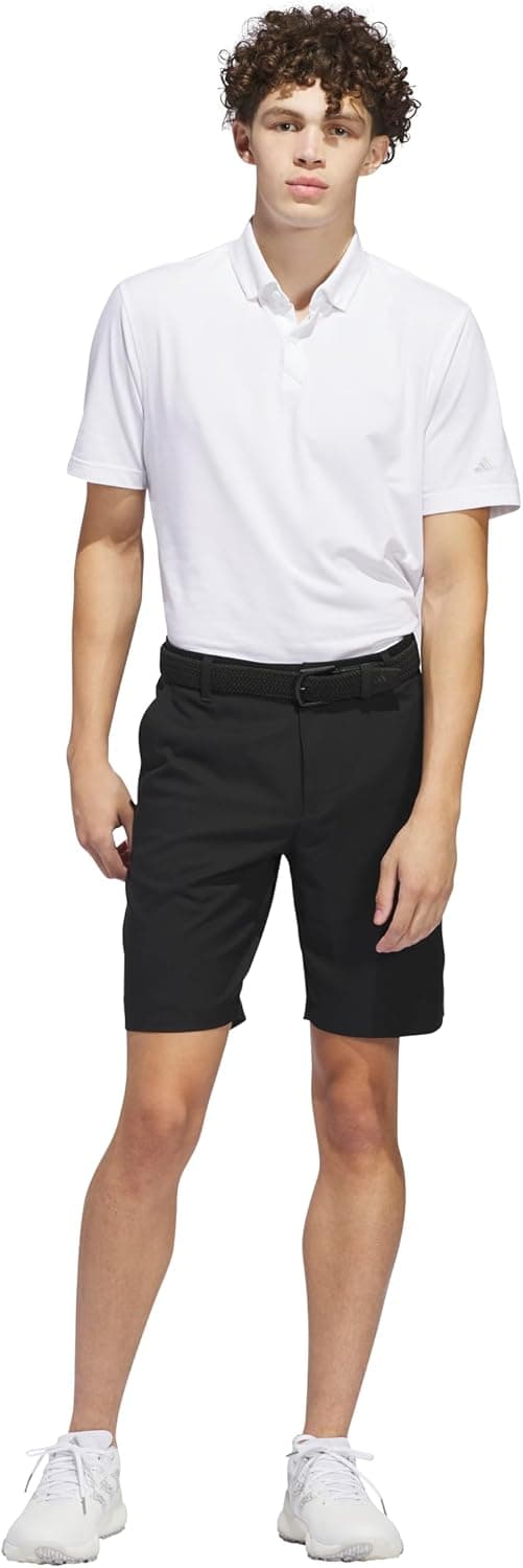 Detalle de Men’s adidas Adi Advantage Golf Shorts with Regular Fit and Recycled Polyester