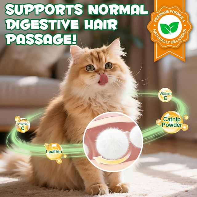 Thumbnail 5 de Golosinas de Hierba para Gatos 180g