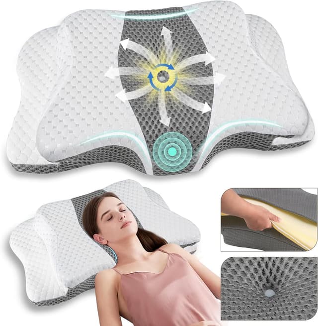 Thumbnail 6 de Pain Relief Cervical Pillow, adjustable loft