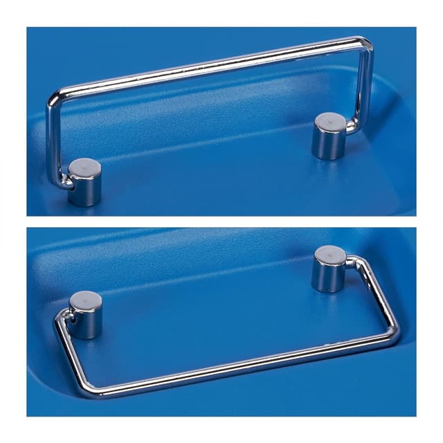 Thumbnail 6 de Caisse à monnaie Relaxdays avec serrure à combinaison 3 chiffres (HLP : 8,5 x 20 x 17 cm) – Bleu