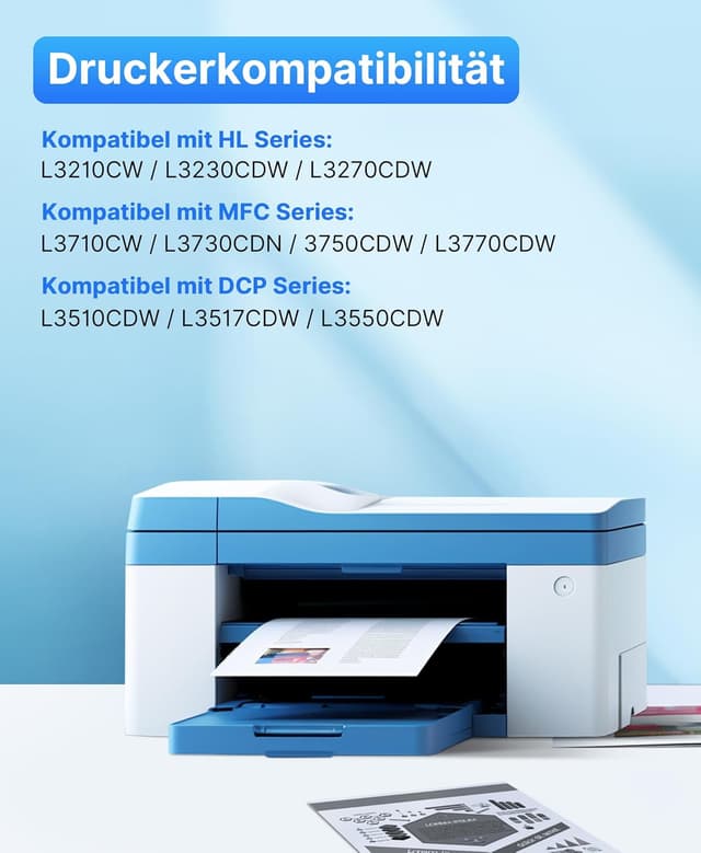 Detalle 2 de SODFACE TN247 TN-243cmyk 4er-Pack Toner