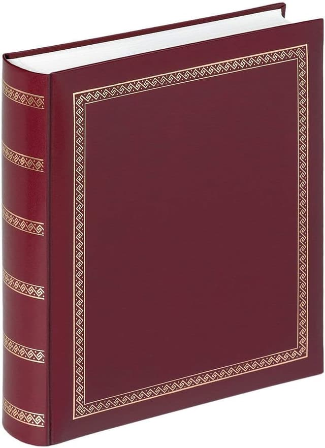 Detalle de Walther Design Album photo bleu 26 x 25 cm en simili cuir gaufré MX-103-L