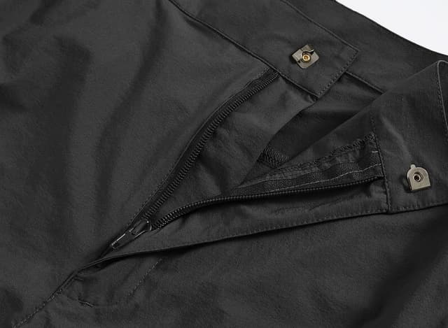 Detalle de YSENTO Damen-Wanderhose Wasserdicht, schnelltrocknend und mit Reißverschlusstaschen