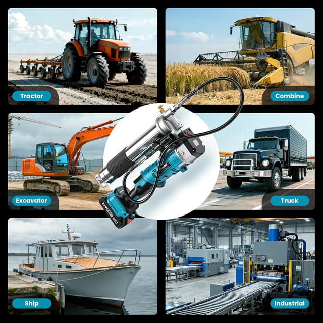 Thumbnail 6 de Seesii Upgraded Grease Gun 14oz ðŸ›