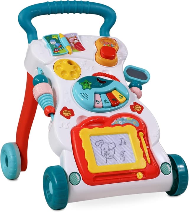 Detalle de Mobiclinic Chariot de marche bébé avec musique, lumières et vitesse réglable (dès 6 mois)